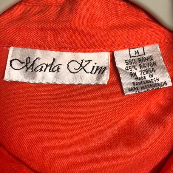 Marla Kim Sz Medium Women’s Top. - Picture 3 of 4